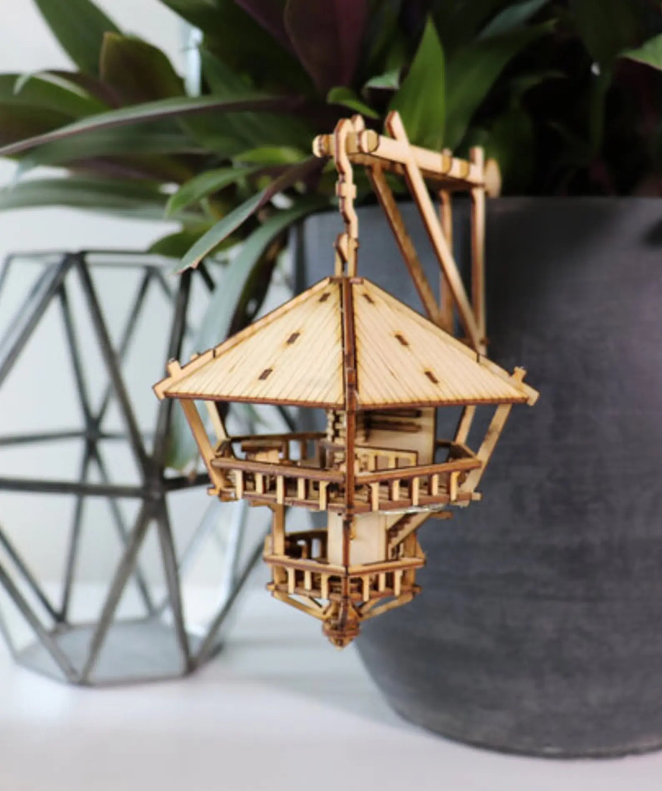 We adore working with Tiny Treehouses, who have come up with a stupendous idea of making DIY model treehouse kits for your pot plants.